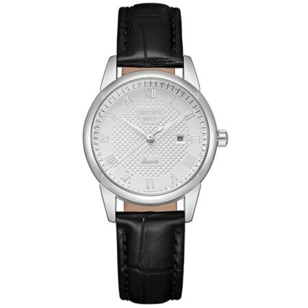 Kenneth Scott Women's White Dial Analog Watch - K23530-SLBW