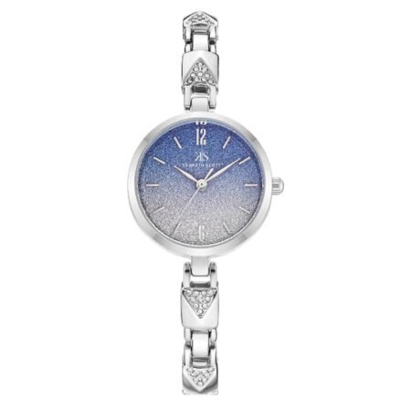 Kenneth Scott Women's Blue Dial Analog Watch - K23507-SBSL