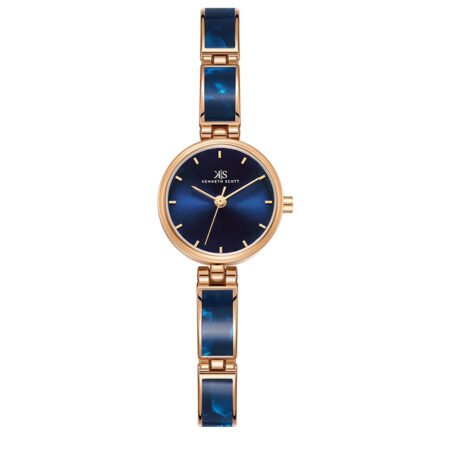 Kenneth Scott Women's Rose Gold Dial Analog Watch -K24502-RCNN