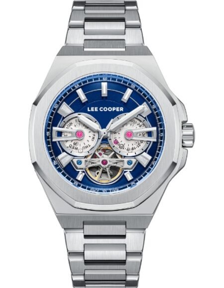 Lee Cooper Men's Automatic Dark Blue Dial Watch - LC08124.390