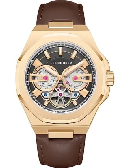 LEE COOPER Men Automatic Gray Dial Watch - LC08125.462