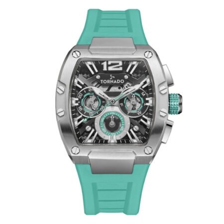 Tornado XENITH Men's Analog Black Dial Watch - T23105-SSHB