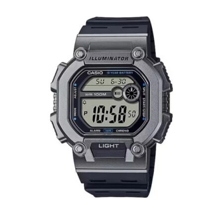 CASIO Men's Digital Grey Dial Watch - W-737H-1A2VDF