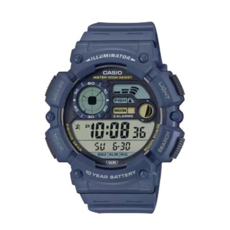 CASIO Men's Digital Grey Dial Watch - WS-1500H-2AVDF